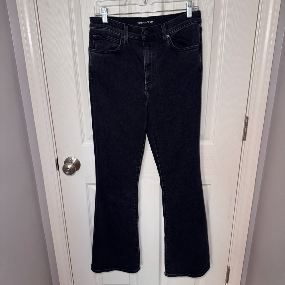 Aritzia Denim Forum The Bettie High Rise Flare Jeans